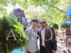 kevin visit iran customer